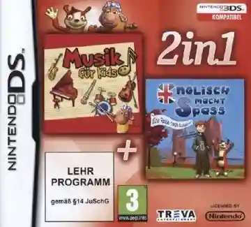 2 in 1 - Music for Kids + Englisch Macht Spass - Eine Reise nach London! (Europe) (En,De) (NDSi Enhanced)-Nintendo DS